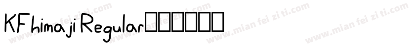 KFhimaji Regular字体转换